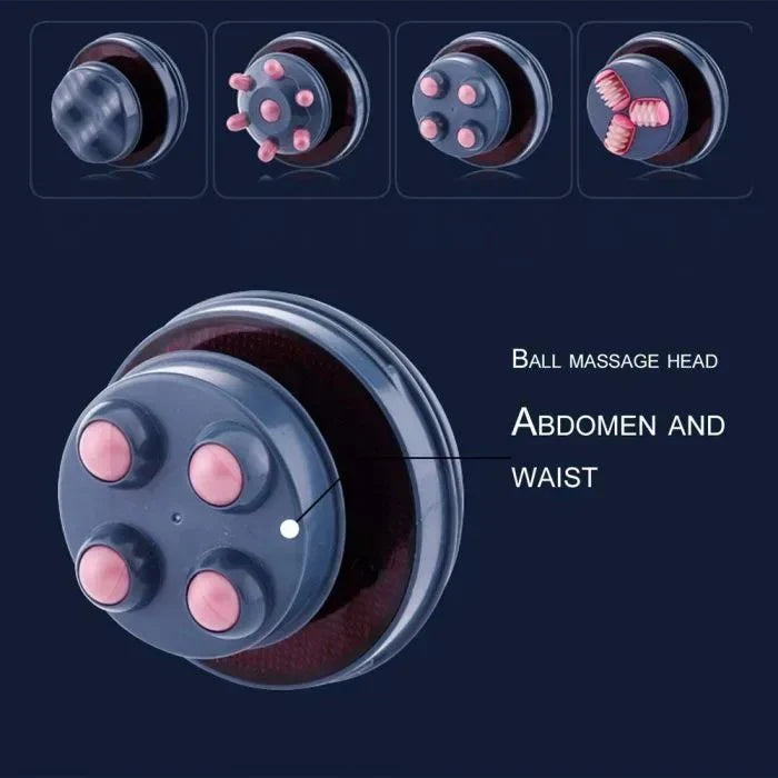 Massaggiatore Portatile Per Corpo Rilassante Tonificante Snellente Collo Schiena