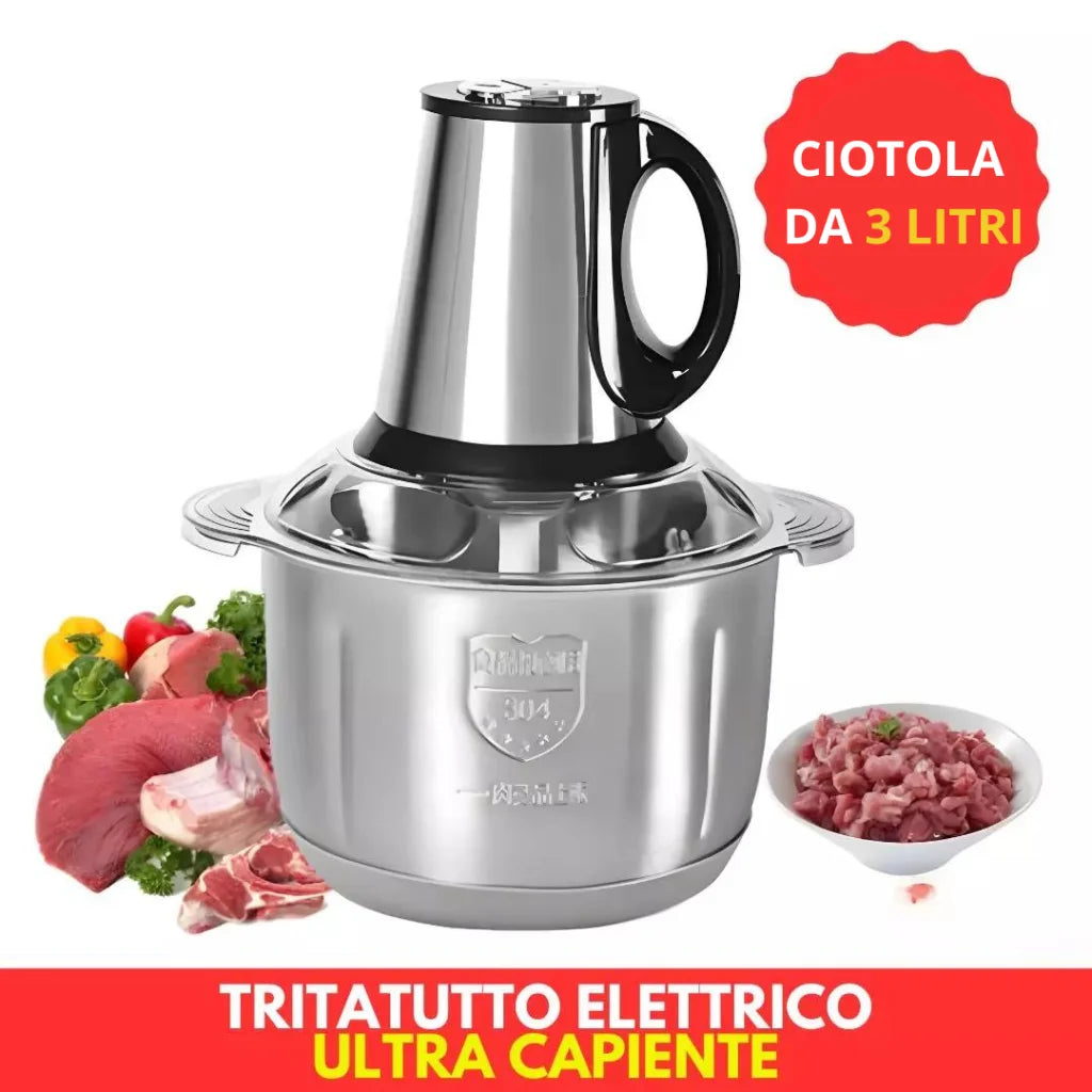 Tritatutto da cucina elettrico 3L