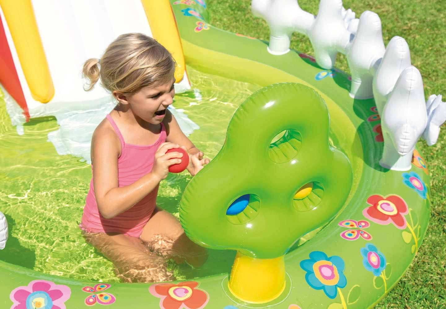 INTEX 57154 Play Garden Center 290 x 180 x 104 cm, Quadrato, 0-14 anni