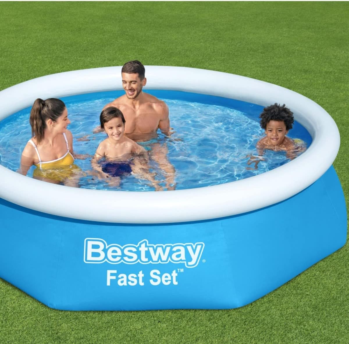 BESTWAY Piscina gonfiabile Fast Set Rotonda da 244x61 cm