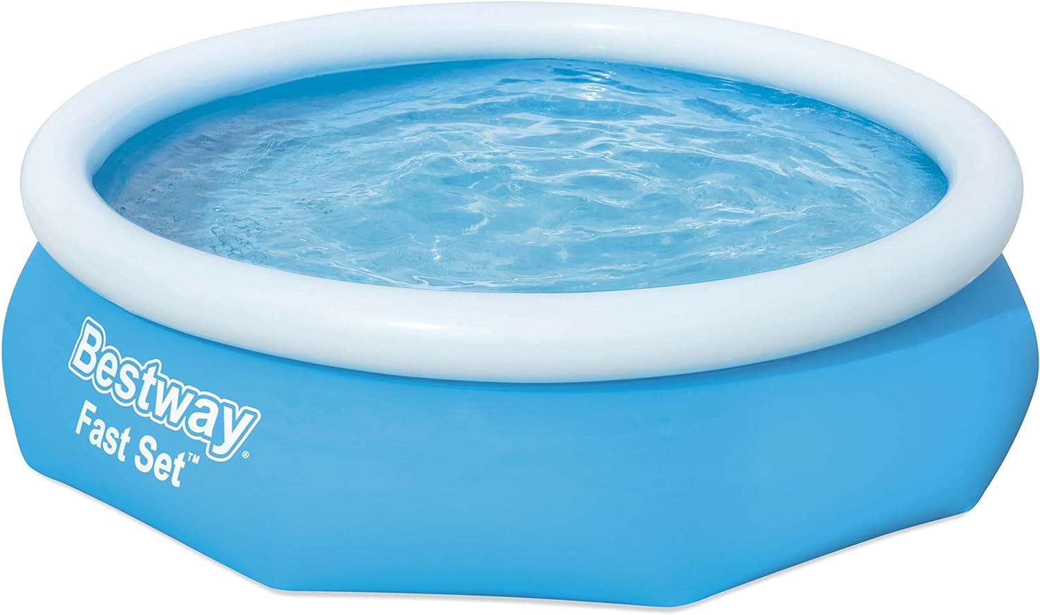 BESTWAY Fast Set piscina con pompa filtrante, Blu, 305 x 76 cm