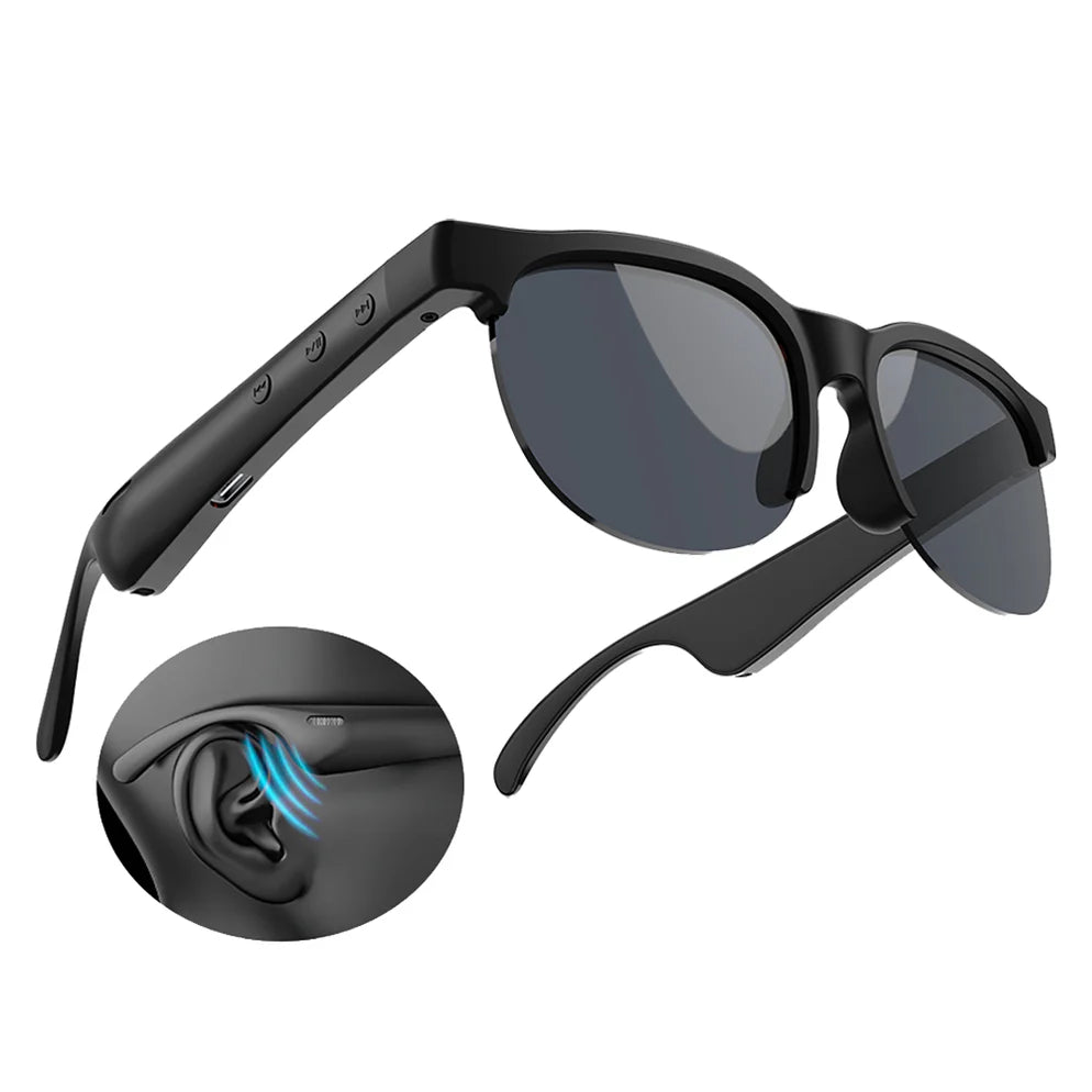 Smart Sunglassess Occhiali da Sole Bluetooth con Casse e Microfono Integrati