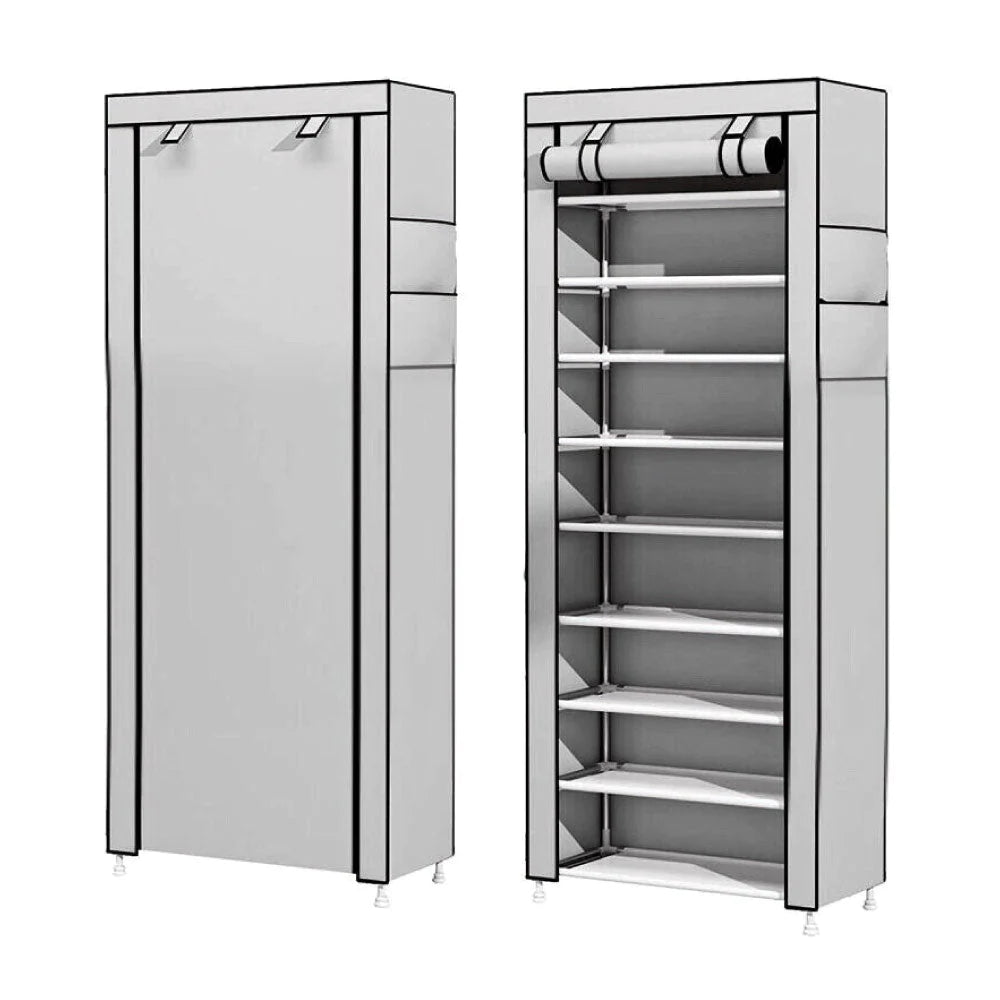 Scarpiera morbida in tessuto con cerniera 1,60 cm di altezza