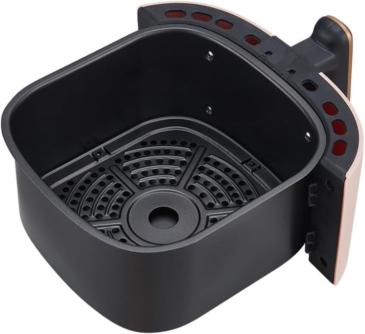 Friggitrice ad Aria 8 Litri Digitale 2400W – Touchscreen, Programmi Preimpostati, Cottura Senza Olio, Acciaio Inox, Antiaderente, Cestello Lavabile in Lavastoviglie